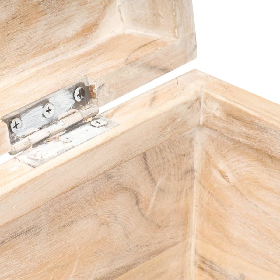 vidaXL Skrzynia, 90x40x40 cm, lite drewno akacjowe