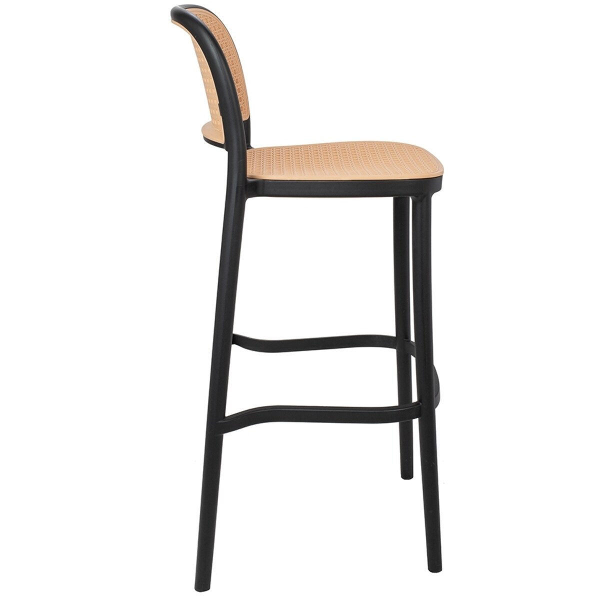 Krzesło Wicky KH010100232 z opcją sztaplowania czarne beżowe