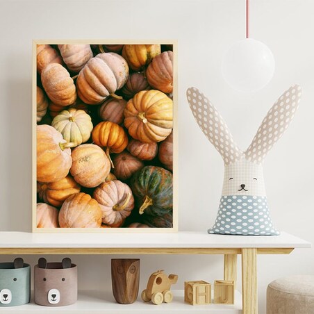 Poster Story, Plakat, Obraz - Dynie Pokryte Mrozem, wymiary 42 x 60 cm