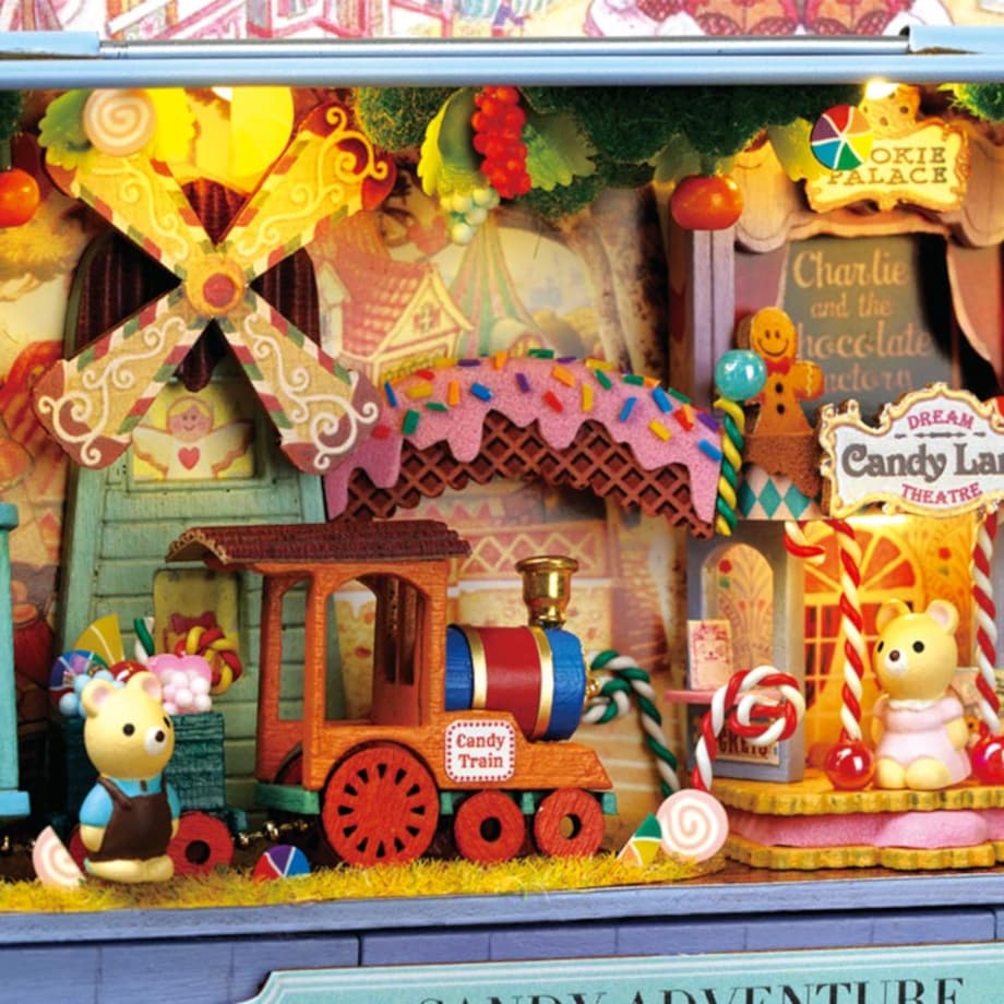 Miniaturowy domek - Królestwo słodkości