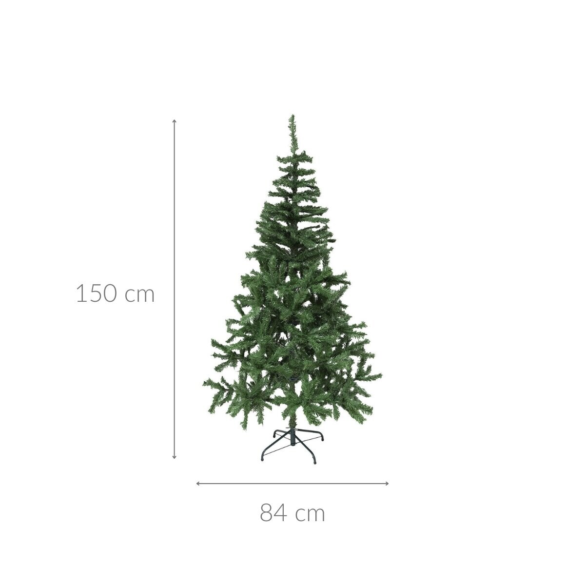 Sztuczna choinka na nóżkach, 150 cm