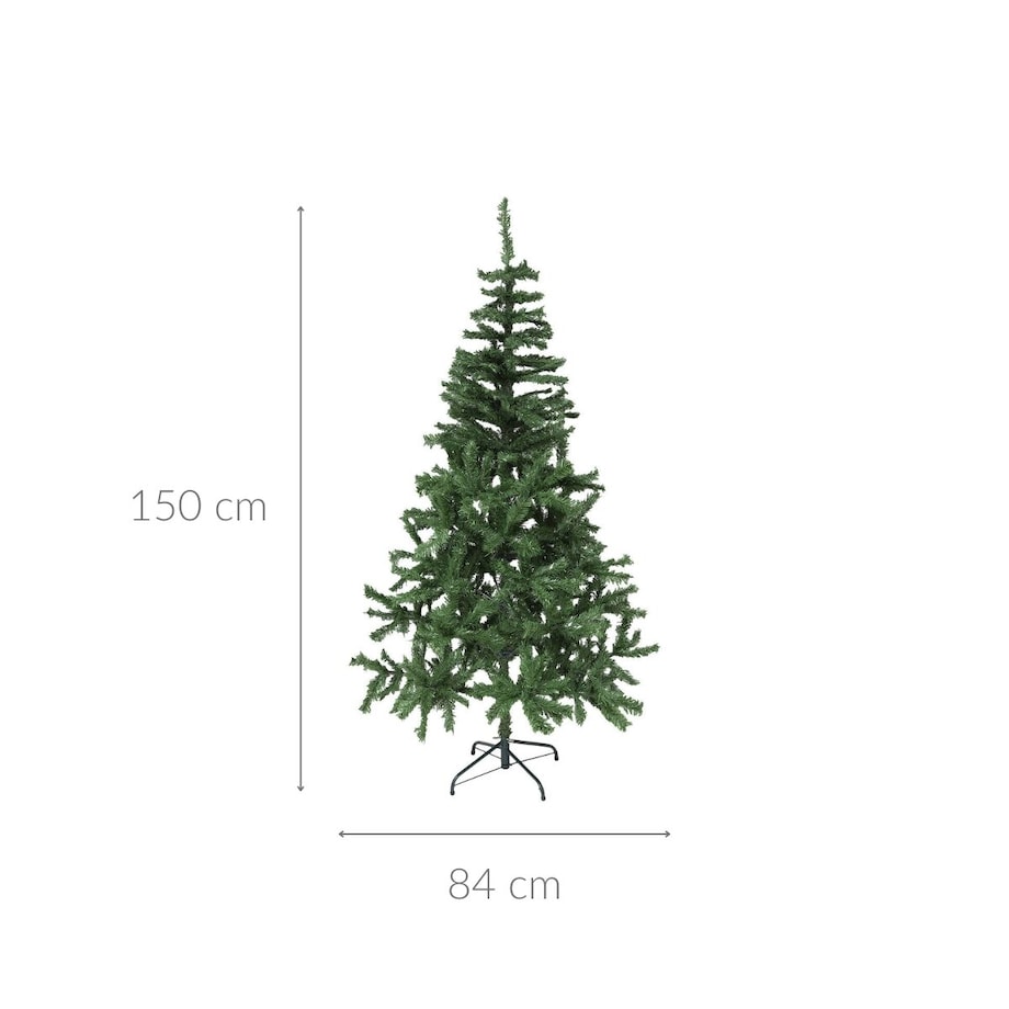 Sztuczna choinka na nóżkach, 150 cm