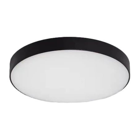 Okrągły plafon Simplicate ABR-PLOU-18-IP-C-NW Abruzzo LED 19W 4000K IP44 czarny biały