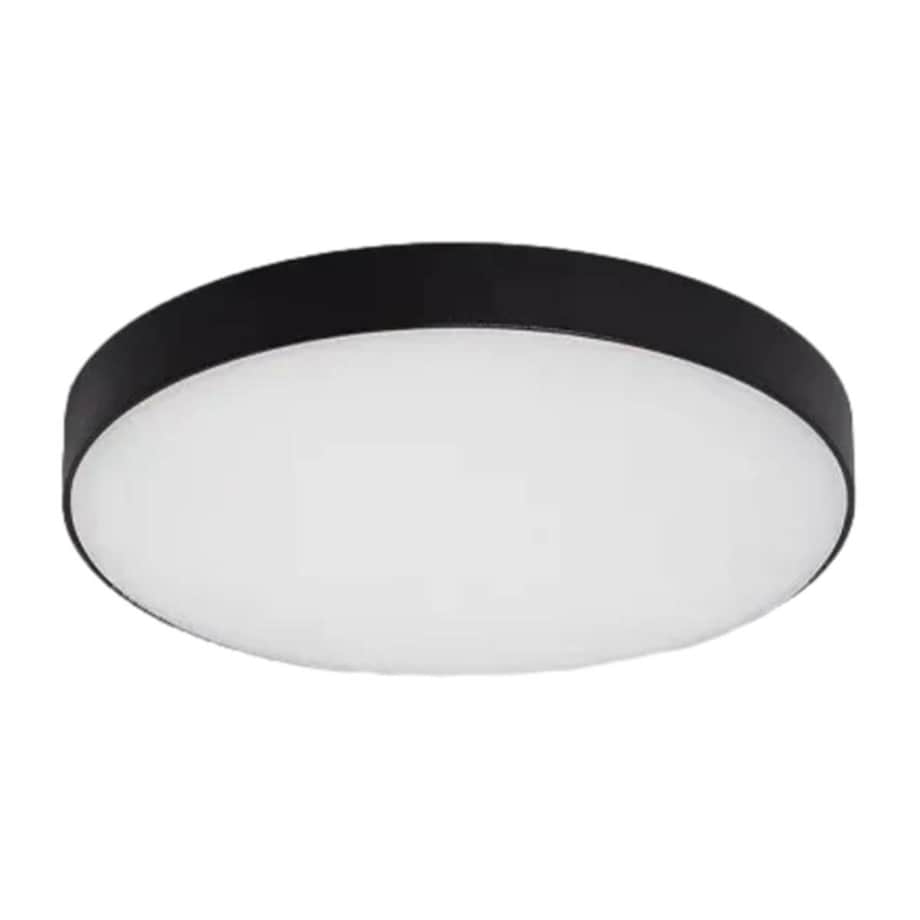 Okrągły plafon Simplicate ABR-PLOU-18-IP-C-NW Abruzzo LED 19W 4000K IP44 czarny biały