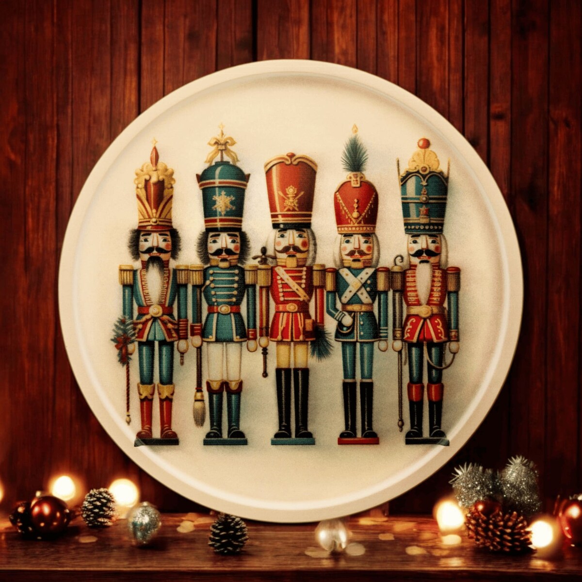 Taca świąteczna – Dziadek do Orzechów, idealna na prezent