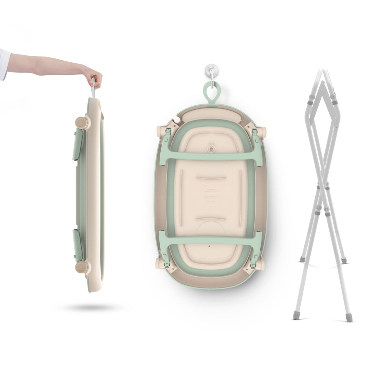 Neno Lucy Stand - składana wanienka dla dzieci ze stelażem