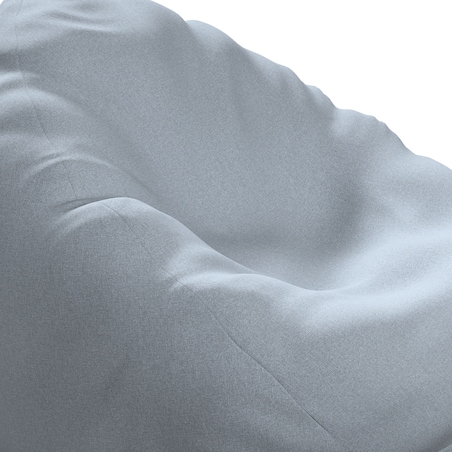 Worek do siedzenia, błękitny melanż, Ø60 x 105 cm, Amsterdam