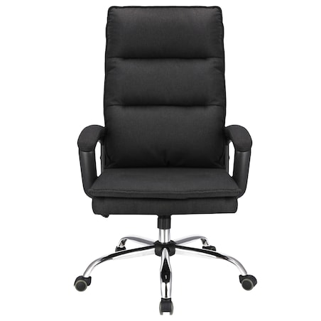 Fotel biurowy ESPO tkanina czarny