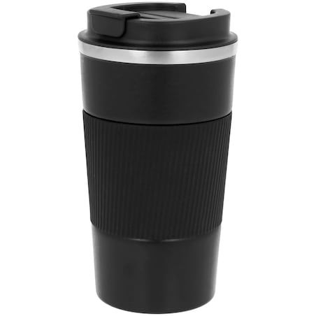 Kubek termiczny na kawę herbatę napoje termos czarny matowy 500ML BRUNBESTE BB-3576