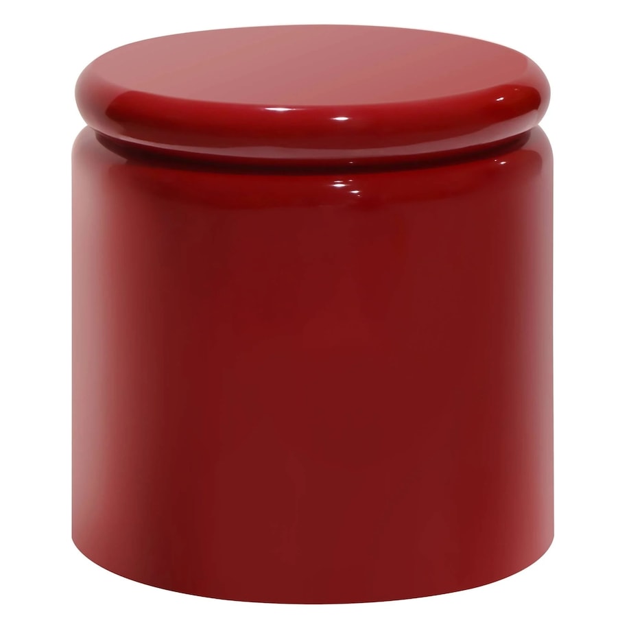 Stolik kawowy boczny Ø40 cm glossy 42,5x40x40 cm RULLO czerwony
