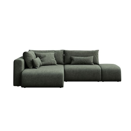 Lumine Sofa narożna - zielona