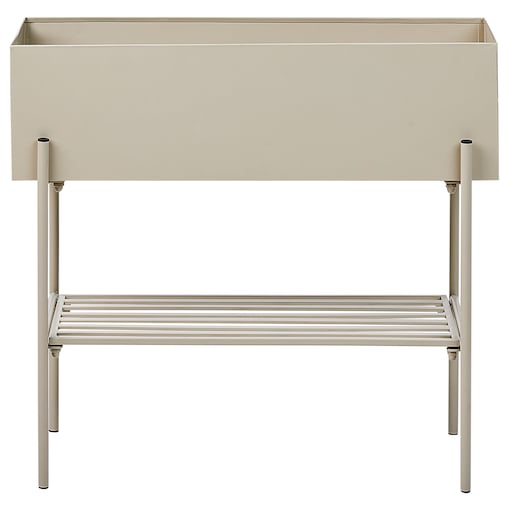 Donica na nóżkach VINCA 70 cm Metal Beżowy