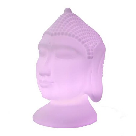 Lampa tarasowa stojąca Goa LUMGA070OFNW King Home LED 7W 6000K IP65 Buddha biała