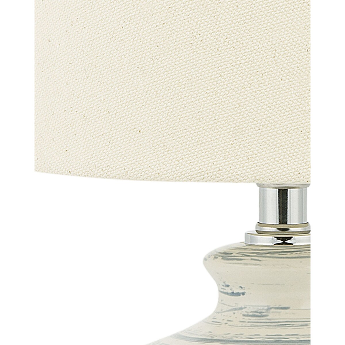 Lampka nocna ceramiczna beżowa ROSANNA