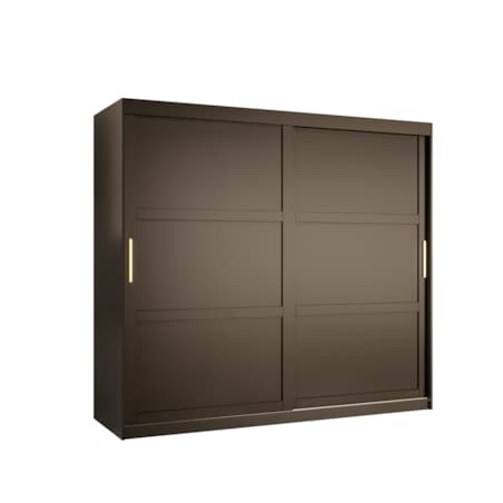 Szafa przesuwna Garderoba RAMIRO 1 200 gł. 62 czarny