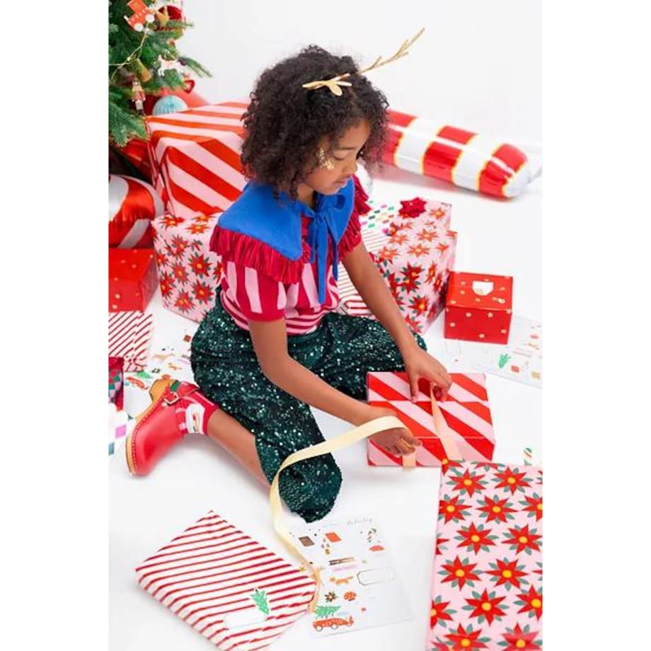 Papier do pakowania - Paski, 70x200cm