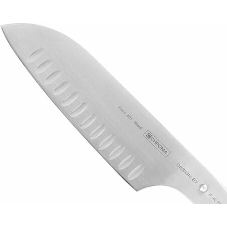 Nóż Santoku Granton Type 301