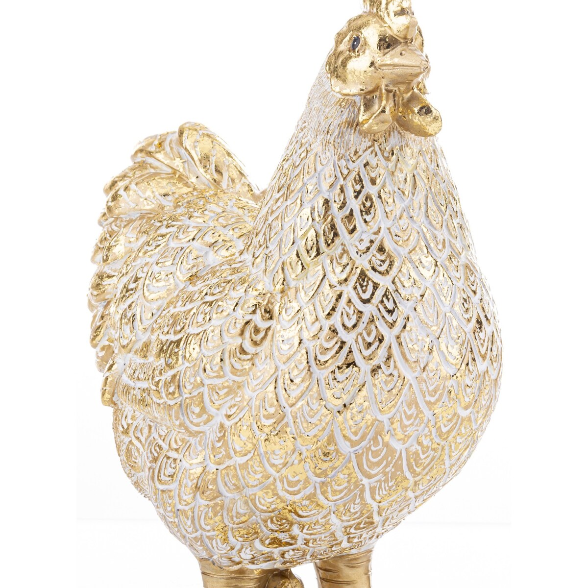 Dekoracja - kura 24x18x11 cm WAANS dropiata