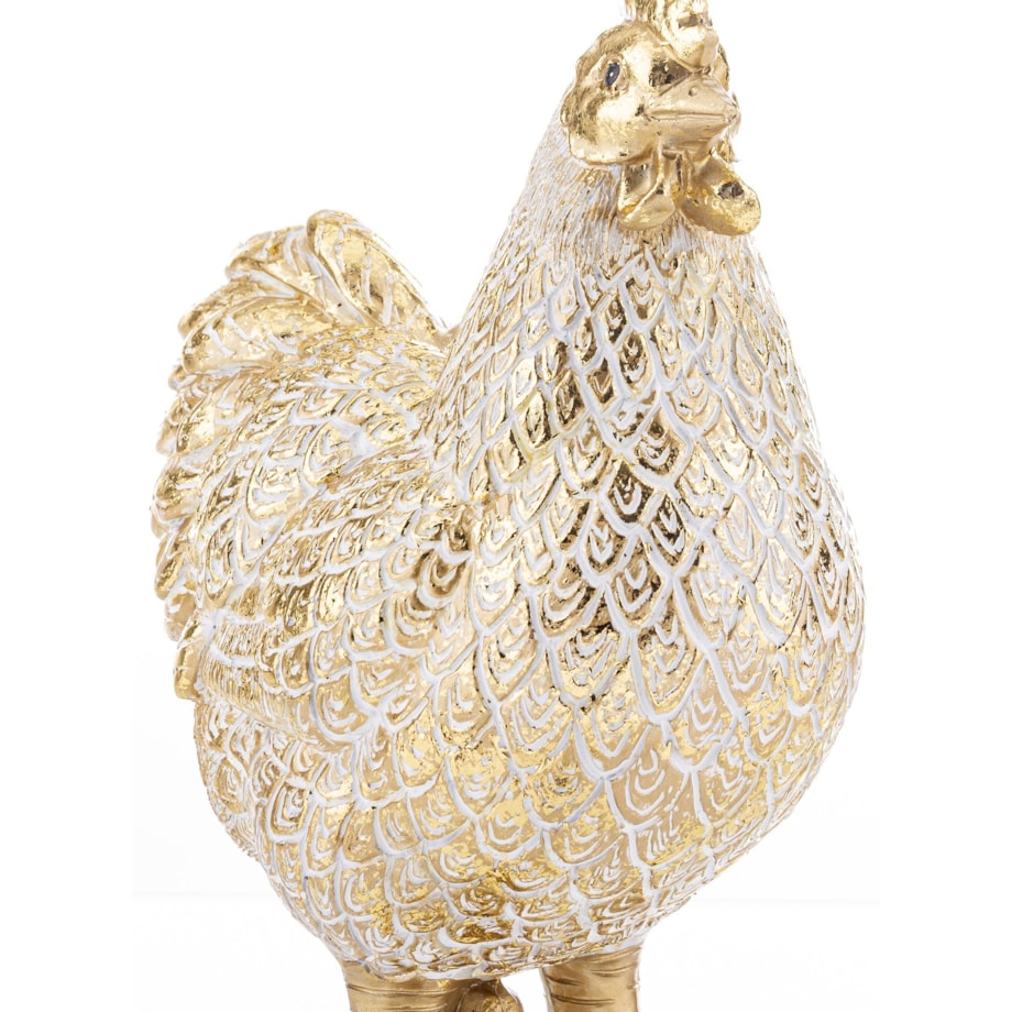 Dekoracja - kura 24x18x11 cm WAANS dropiata