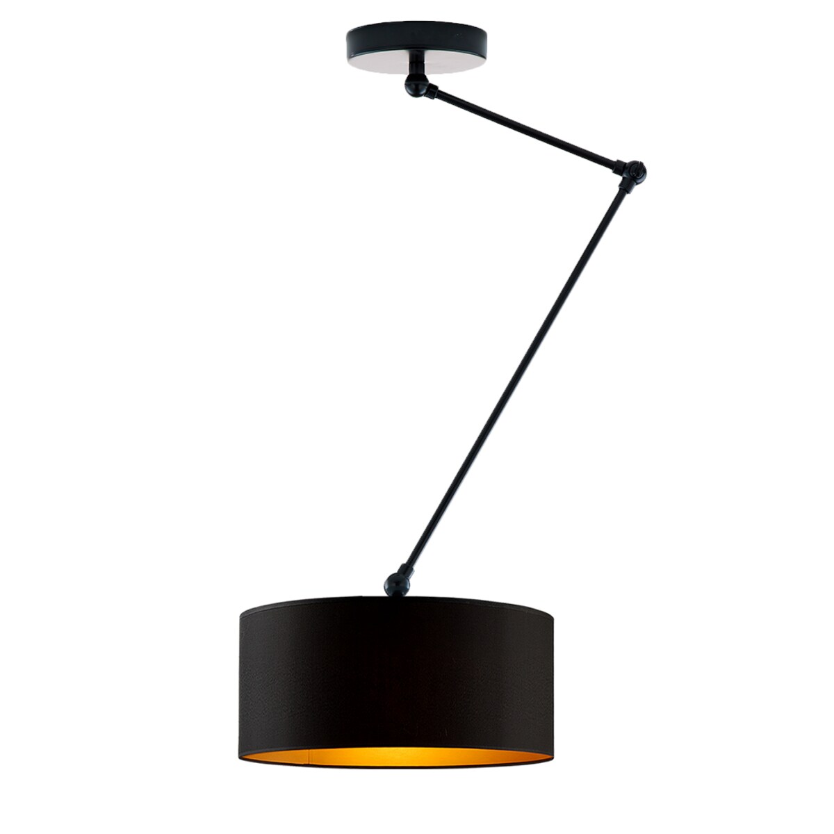 Lampa sufitowa żyrandol lampa wisząca z abażurem walec SOUL