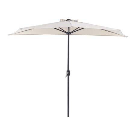 Parasol ogrodowy półokrągły 270 cm beżowy GALATI