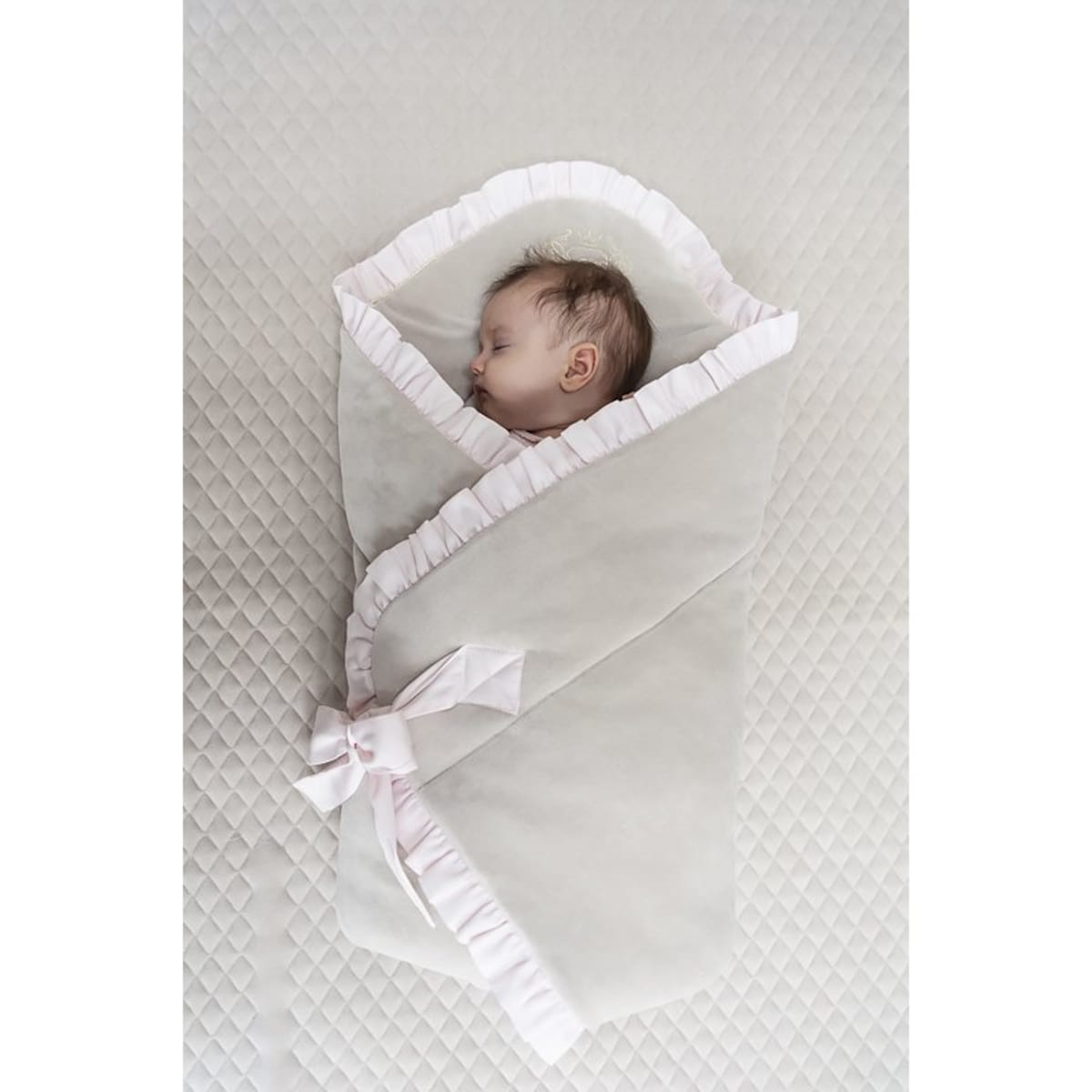 Becik welurowy Pastel Chic