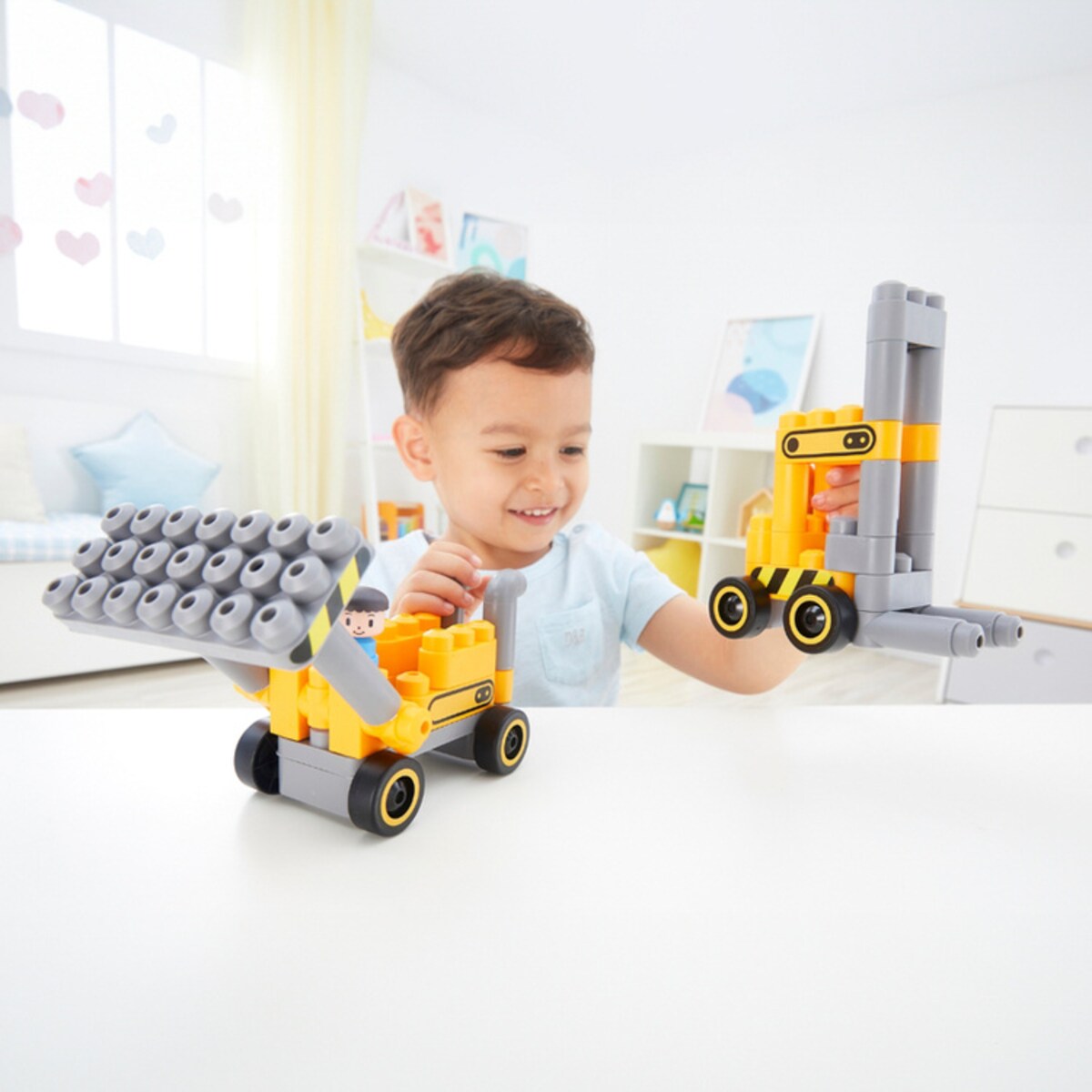 Miękkie Klocki Konstrukcyjne Plac Budowy 43 el. 2+ PolyM