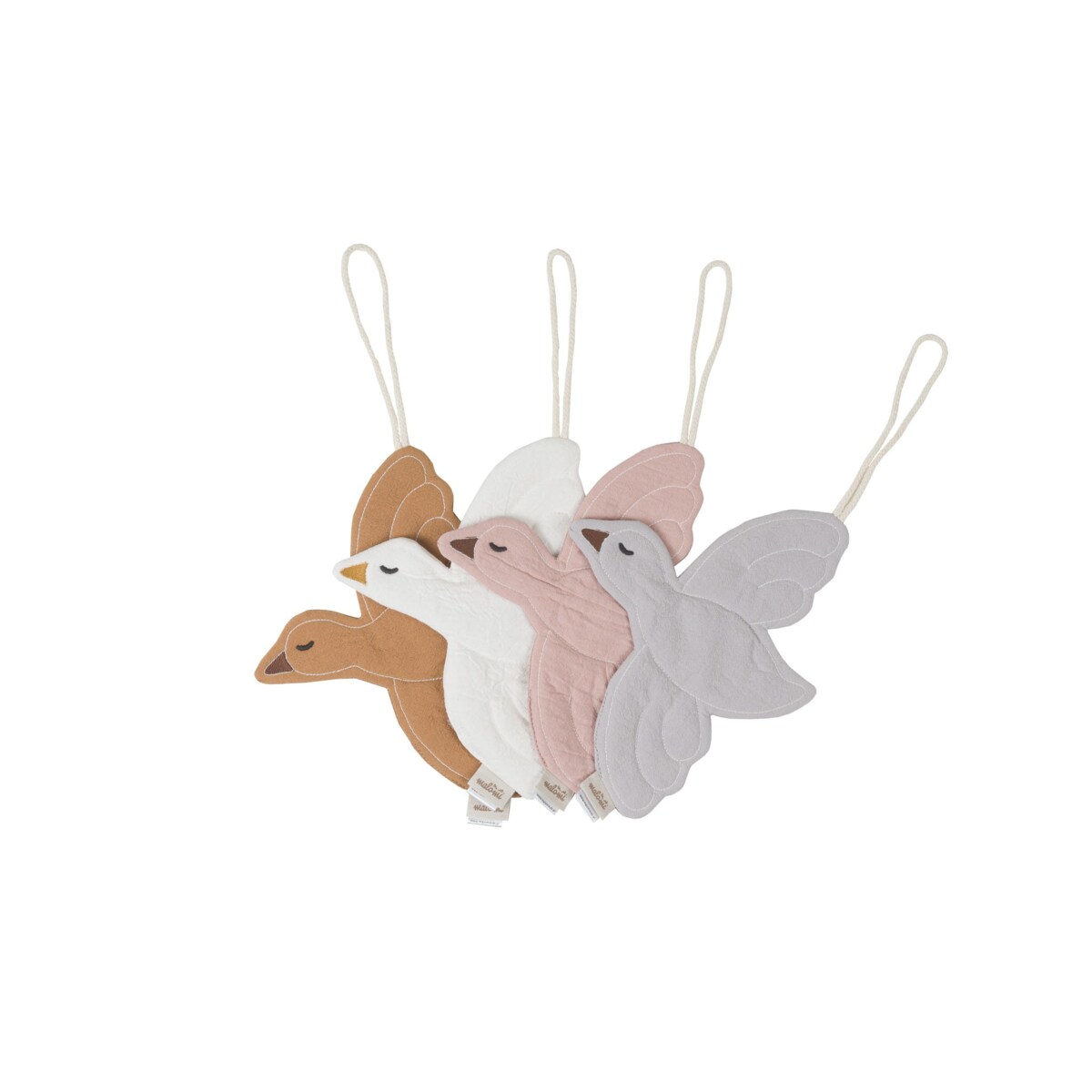 Zawieszka do smoczka/ozdoba ptaszek camel