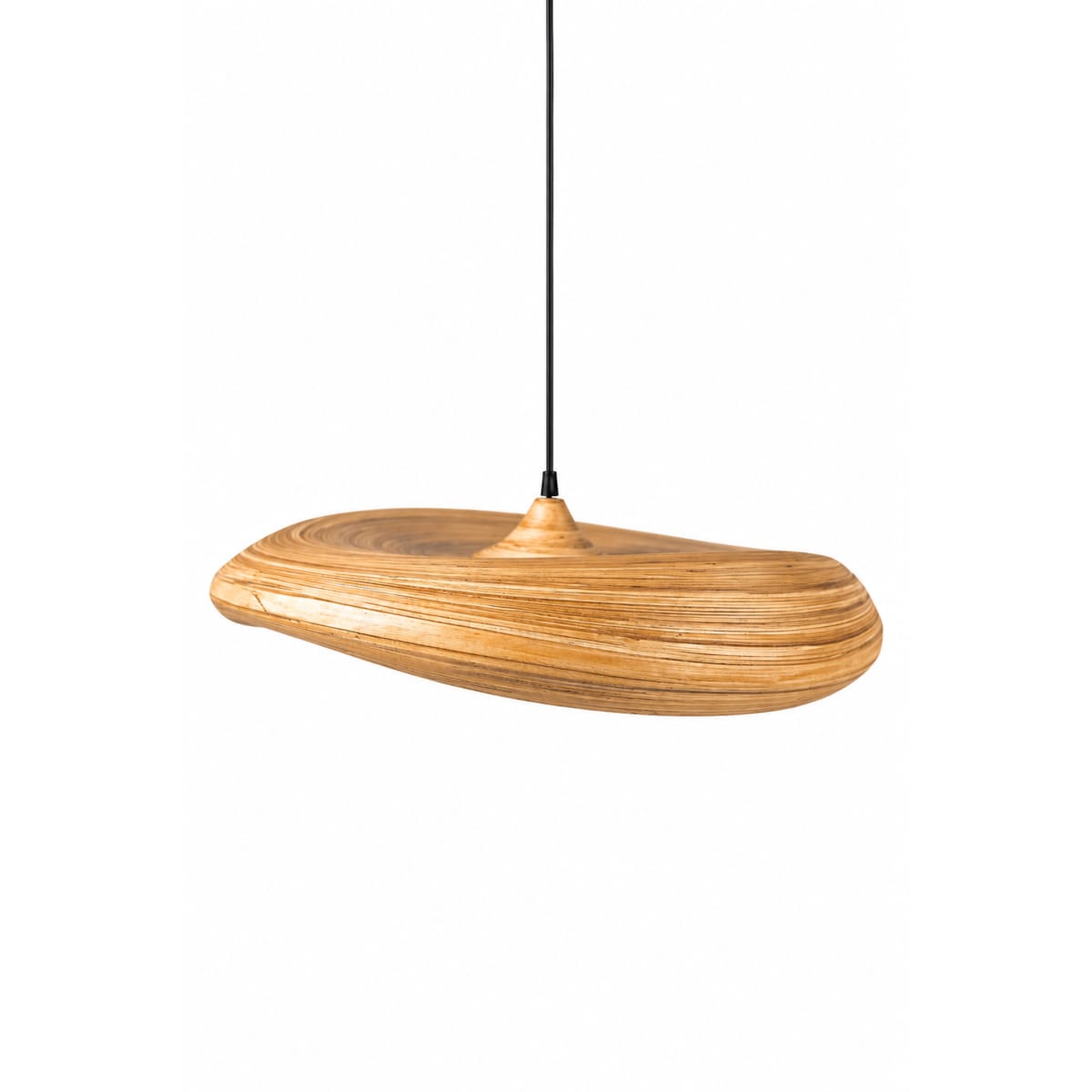 Lampa wisząca bambusowa Stella S 30 cm Monnarita
