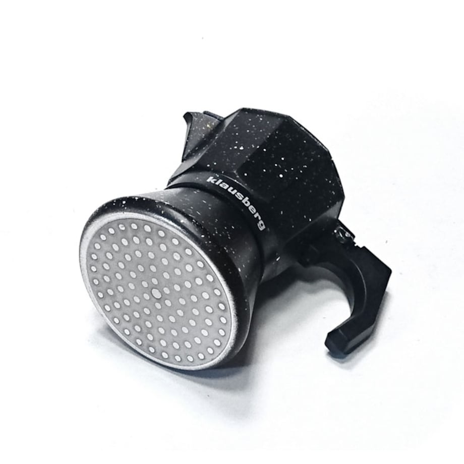 Kawiarka espresso 600ml 12 filiżanek czarna KLAUSBERG