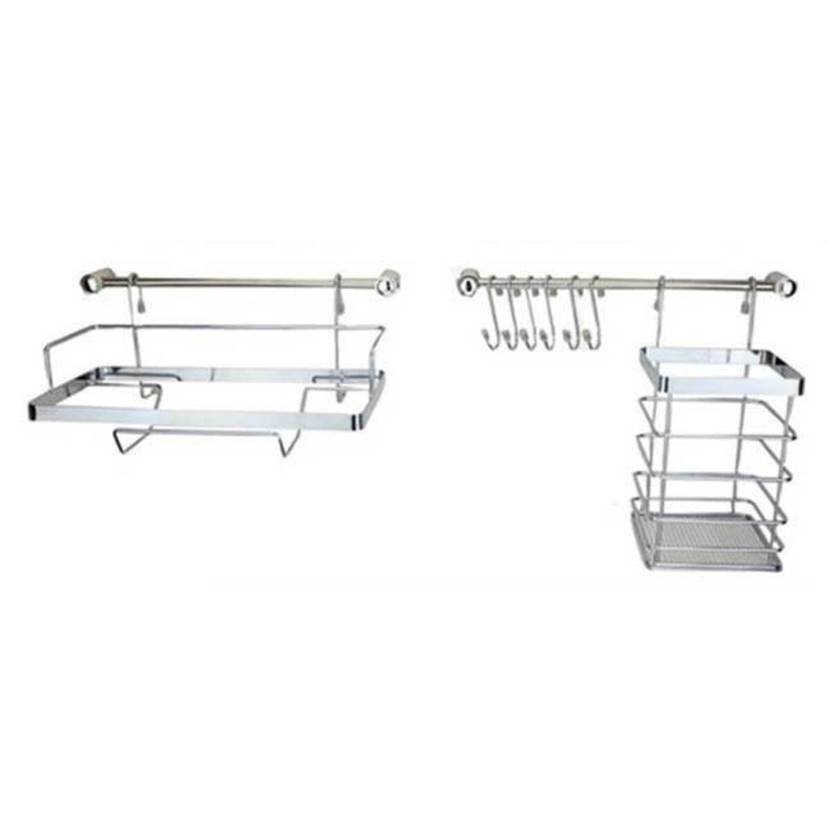 Reling Kuchenny 10 Elementowy Metlex Mx-4540 Srebrny