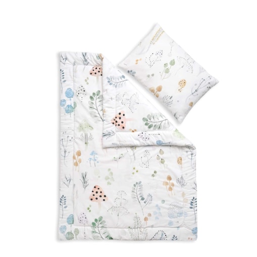 Pościel z wypełnieniem Zaczarowany las 100/135 + 40/60 cm