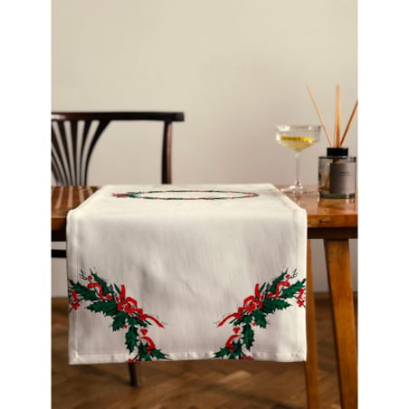 Bieżnik - Świąteczna elegancja - 40x180