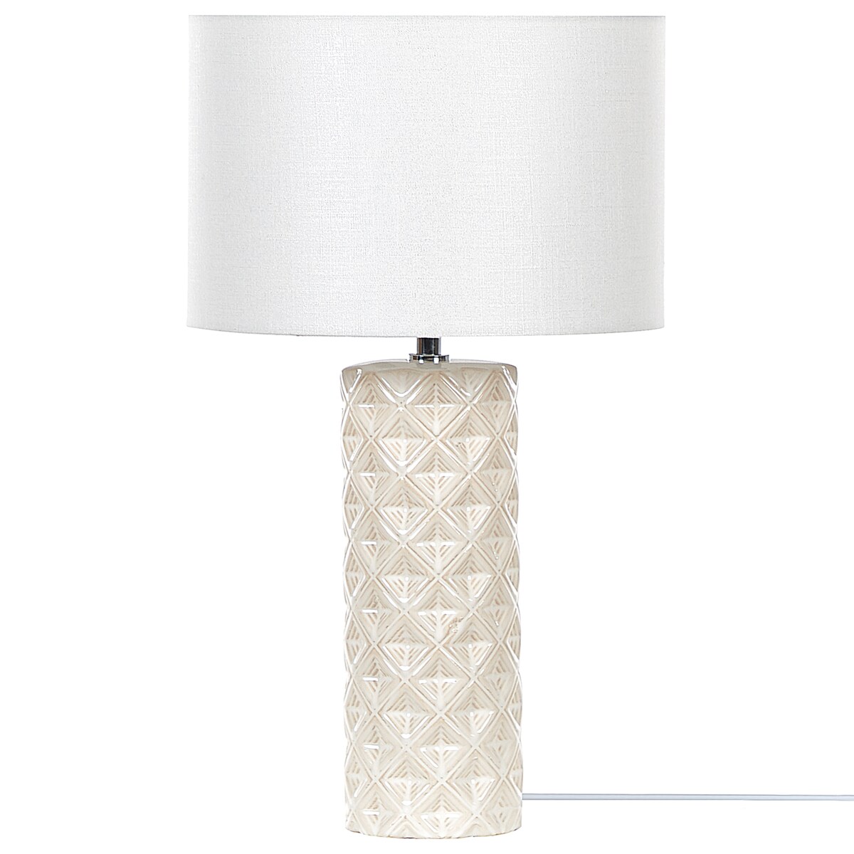 Lampa stołowa BALONNE Ceramika Jasnobeżowy