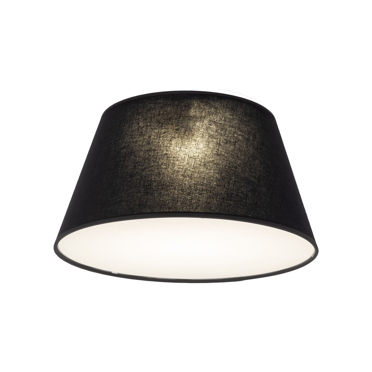 Lampa sufitowa TK Lighting FORMO BLACK 380 11206 czarno-biała 38 cm 2xE27 nowoczesna do salonu i sypialni