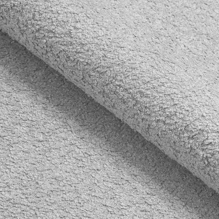 Narożnik Vello z funkcją spania do salonu,prawostronny-tkanina boucle-szary