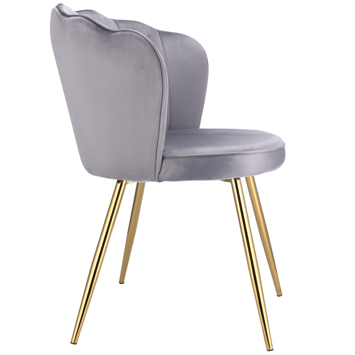 KRZESŁO Fiore szare