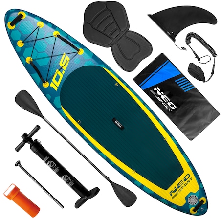 Deska SUP do pływania pompowana Paddle Aquasurf Neo-Sport 320cm ZESTAW