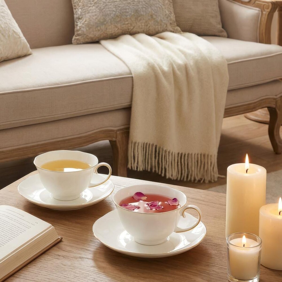 VILLA ITALIA Filiżanka do herbaty porcelanowa 200 ml POEM