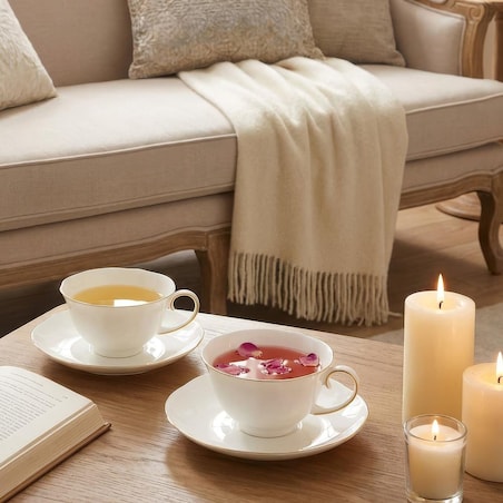 VILLA ITALIA Filiżanka do herbaty porcelanowa 200 ml POEM