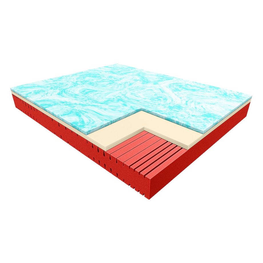 Materac piankowy 100x200 ALISTAR marki PAN MATERAC pokrowiec Micron