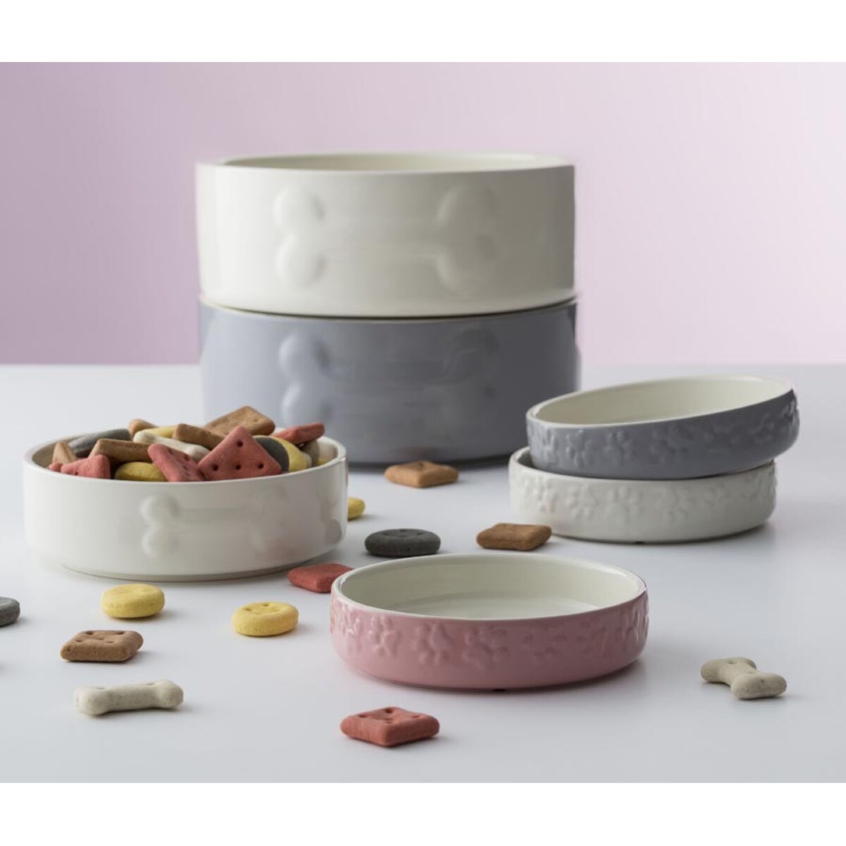 Miska dla psa szara PetWare, 20 cm, Mason Cash