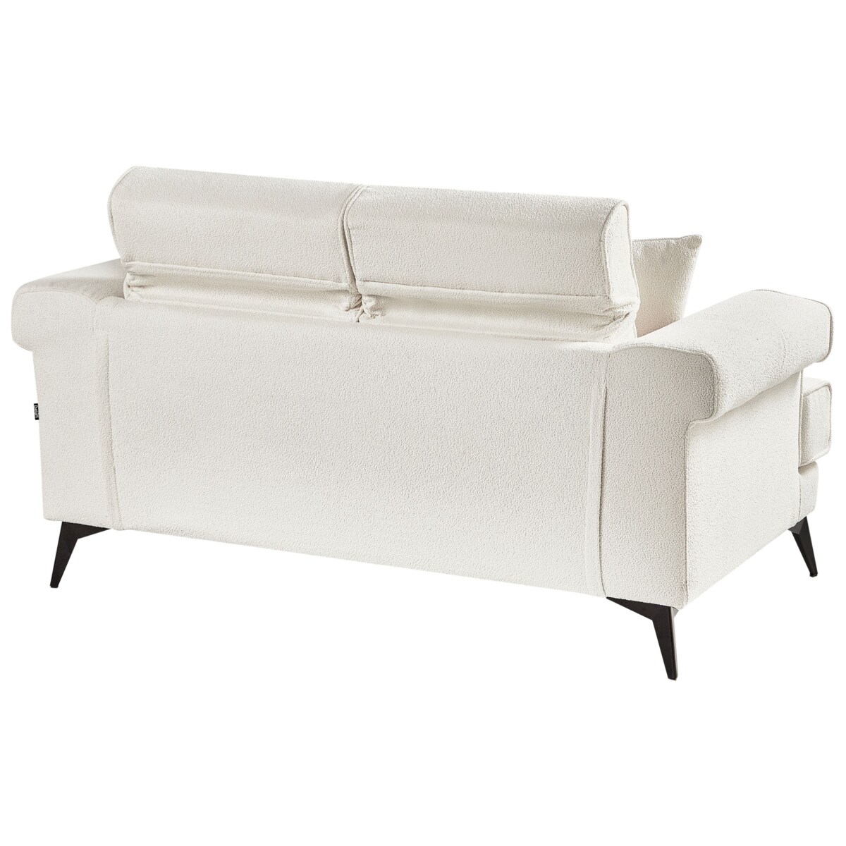 Sofa 2-osobowa biała SKIVE