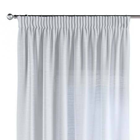 Zasłona na taśmie marszczącej 1 szt. 130x245 prześwitujący biały