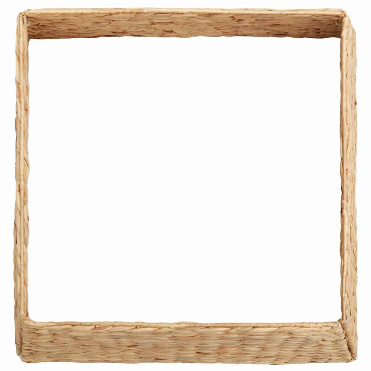 vidaXL Kołnierz do Choinki Brązowy 60 x 60 x 28 cm Hiacynt wodny
