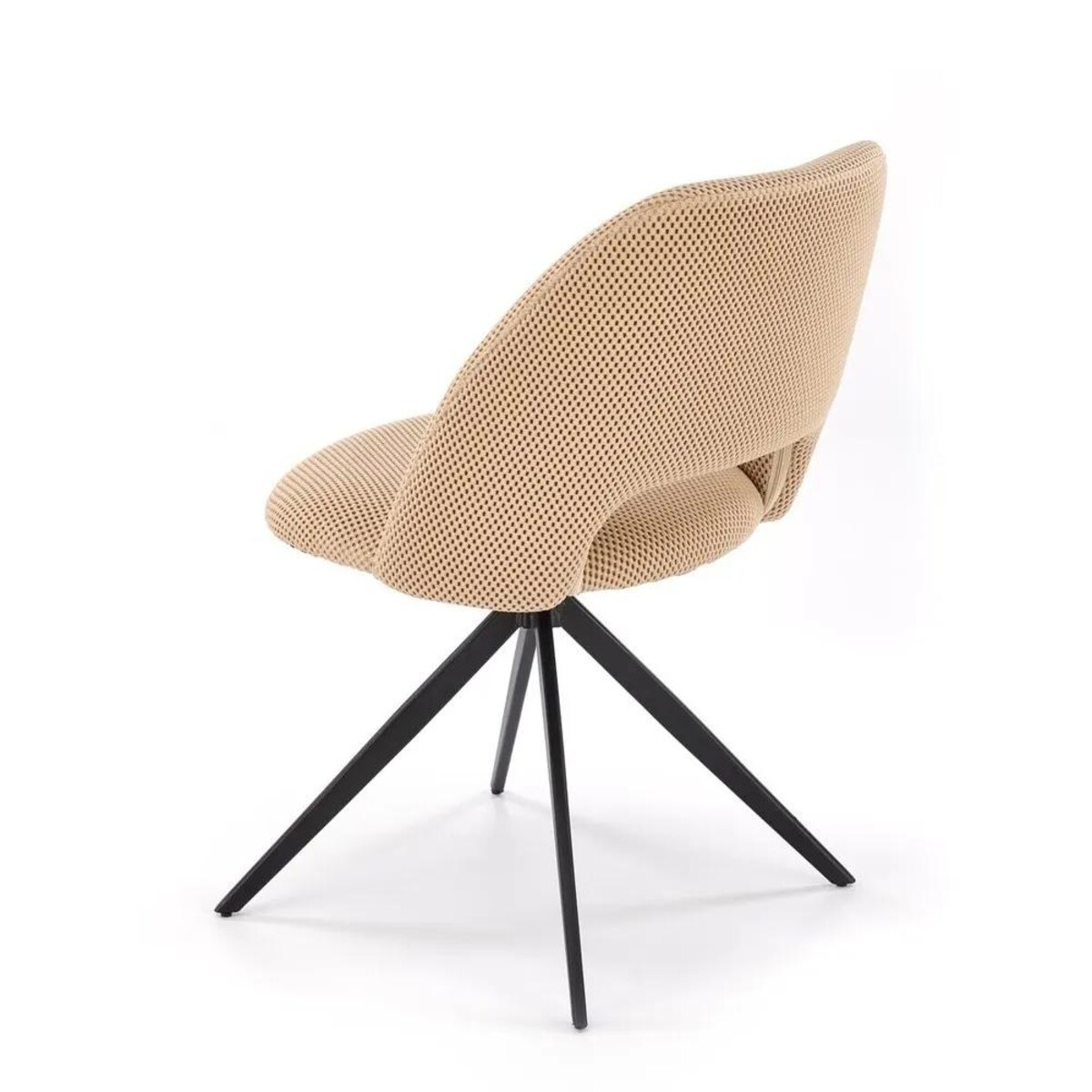 Krzesło tapicerowane K546 beżowe obracane