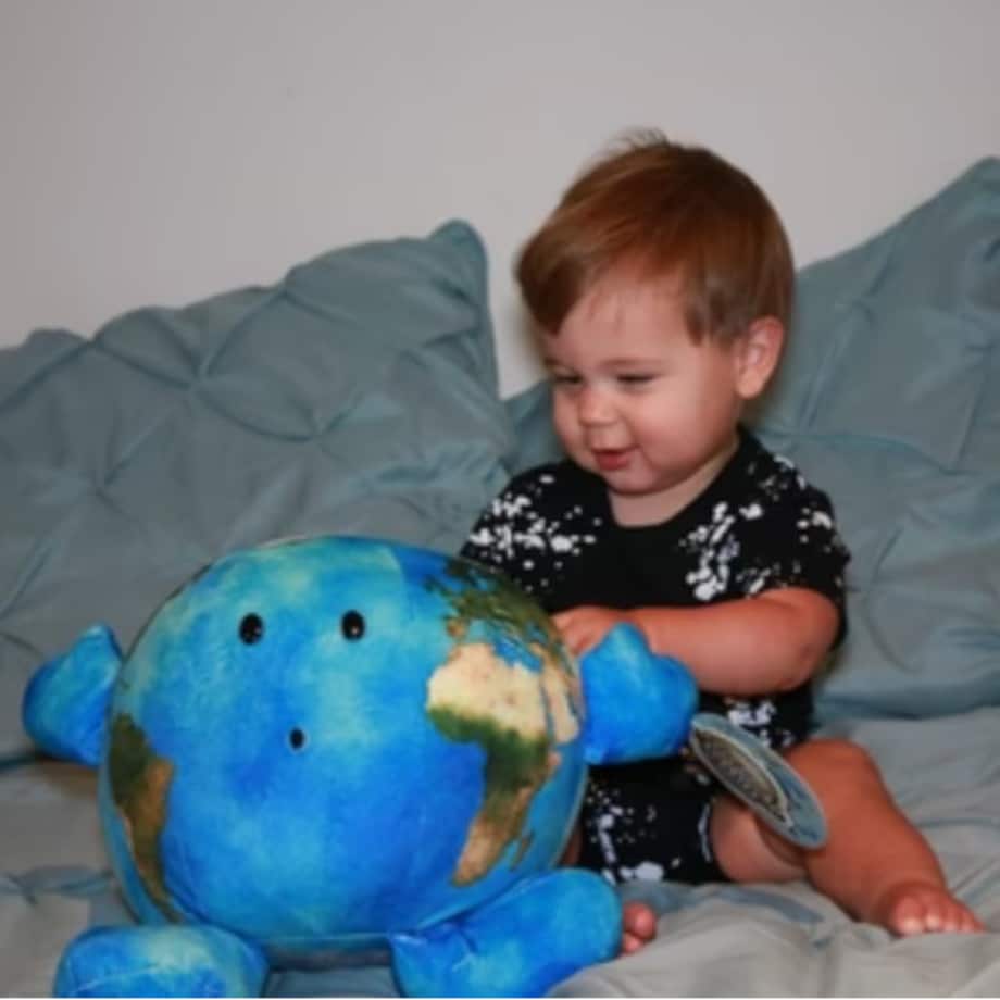 Pluszowa planeta - Ziemia, duża