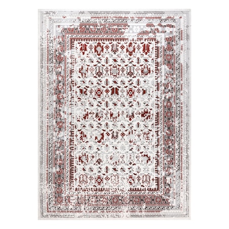Dywan Vintage 22212061 krem / czerwony 160x230 cm