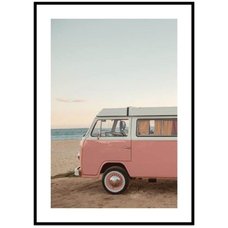 Poster Story, Plakat, Obraz - Różowy Van w Kapadocji, wymiary 50 x 70 cm