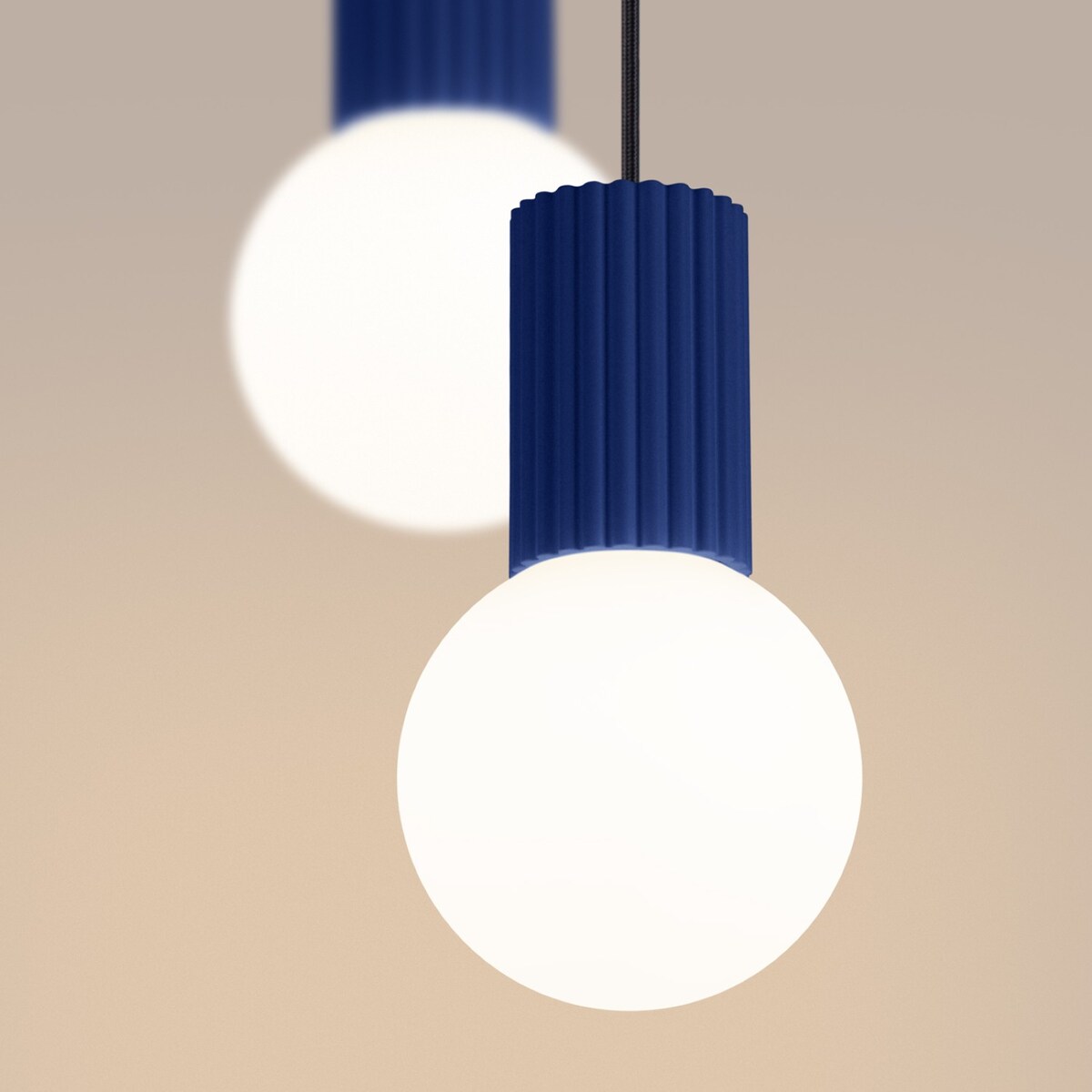 Lampa wisząca HALO 2P ultramaryna